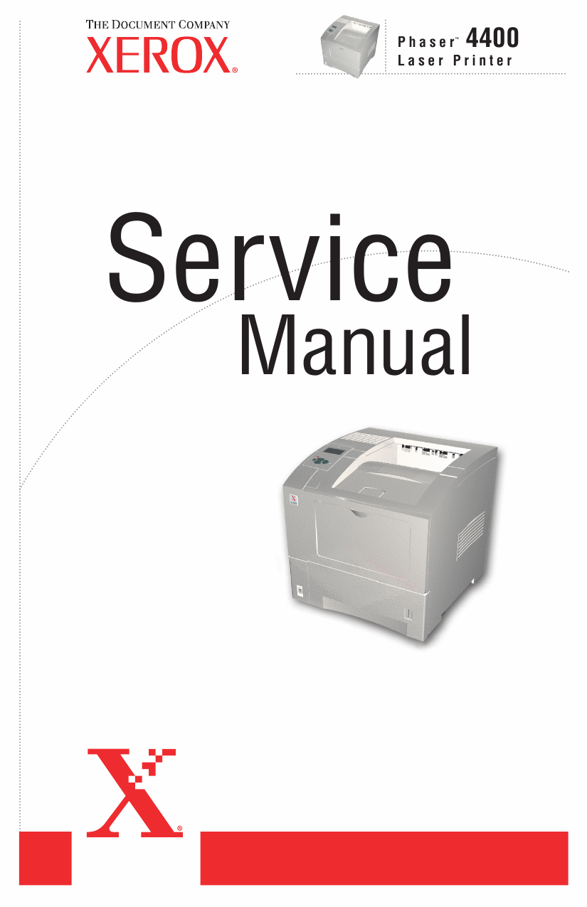Xerox Phaser 4400 Parts List and Service Manual-1